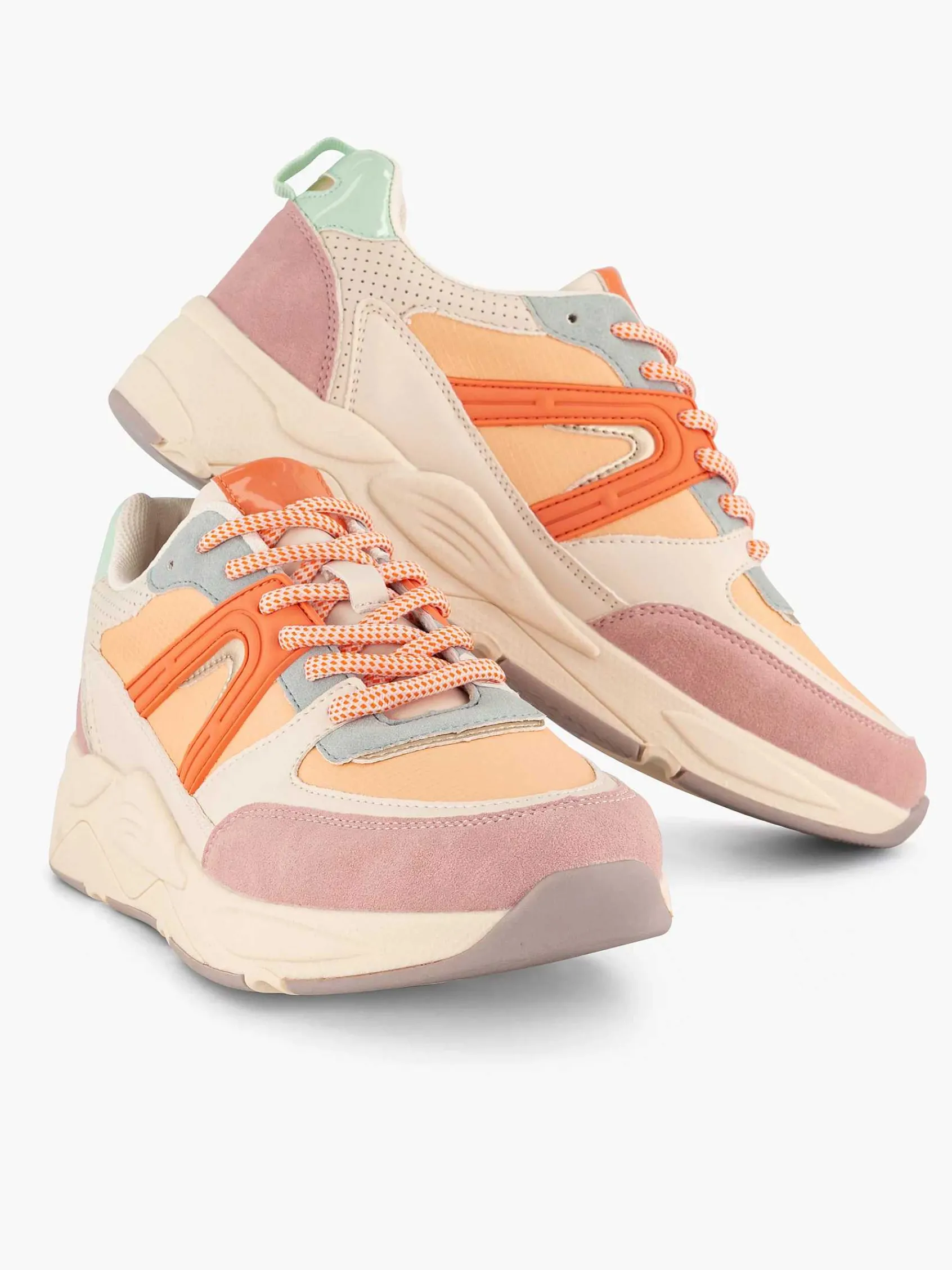 Oxmox Sneakers-Roze Chunky Sneaker
