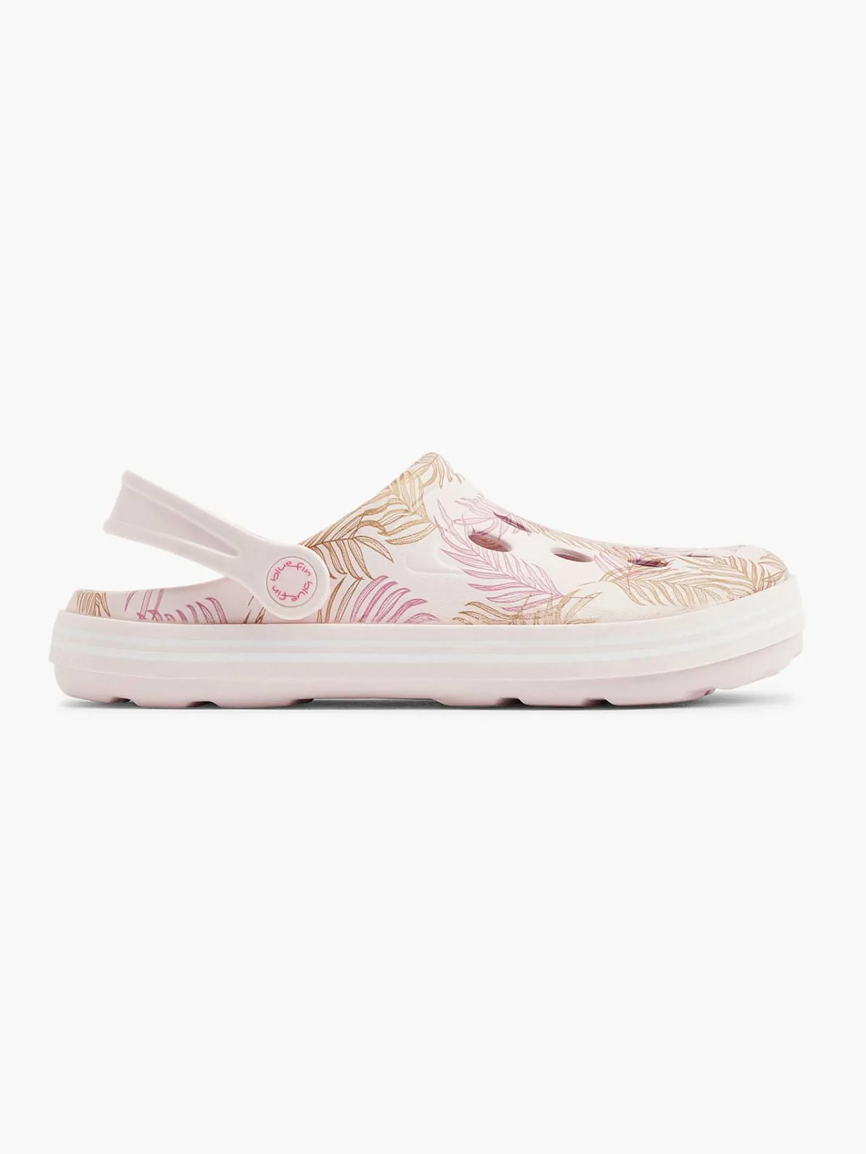 Blue Fin Slippers-Roze Clog