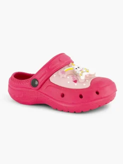 Blue Fin Babyschoenen-Roze Clog Lichtjes