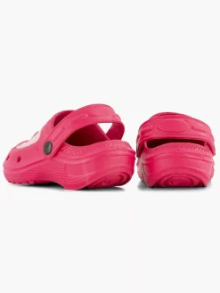 Blue Fin Babyschoenen-Roze Clog Lichtjes