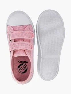 Vty Jongensschoenen-Roze Gymschoen Klittenband