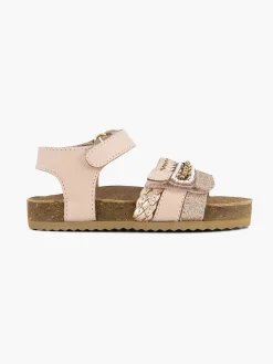 Limelight girl Jongensschoenen-Roze Leren Sandal Klittenband