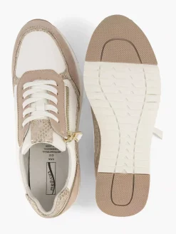 Medicus Comfort Schoenen-Roze Leren Sneaker