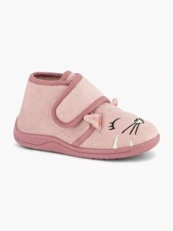 Graceland Jongensschoenen-Roze Pantoffel Velcro