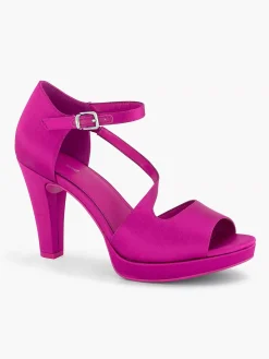 Graceland Pumps-Roze Pump Satijn