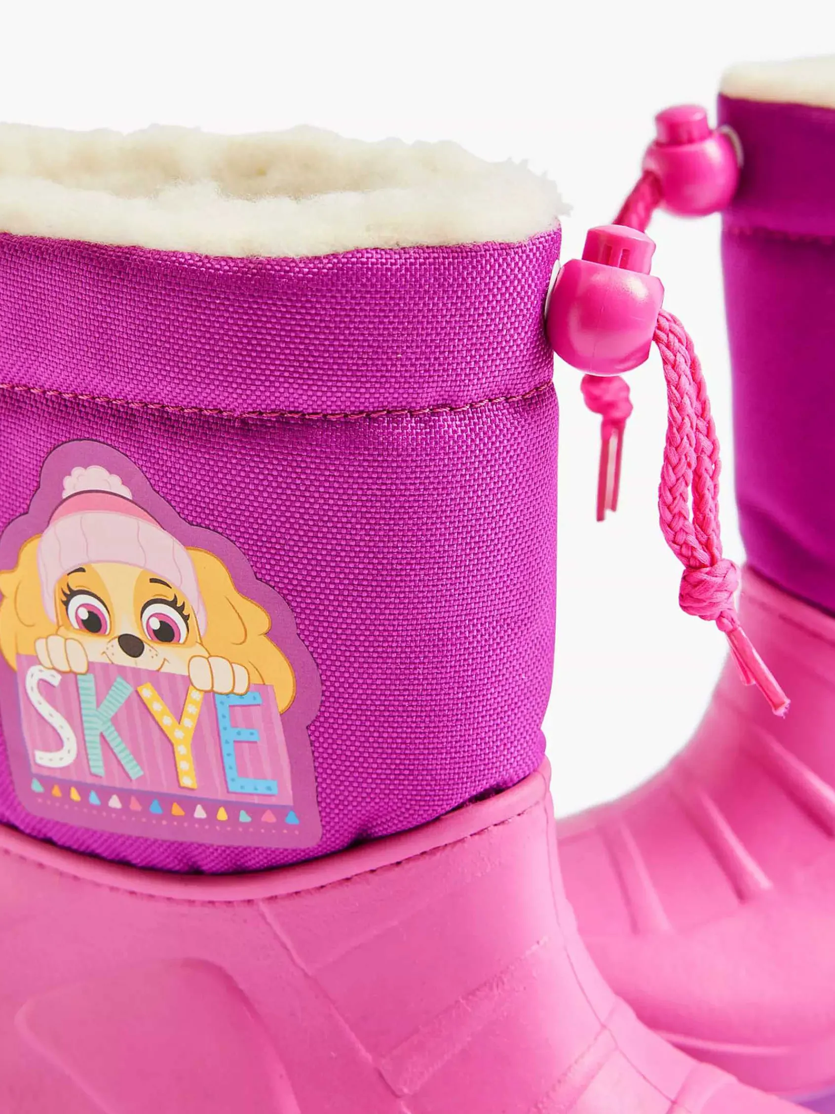 PAW Patrol Babyschoenen-Roze Regenlaars Gevoerd