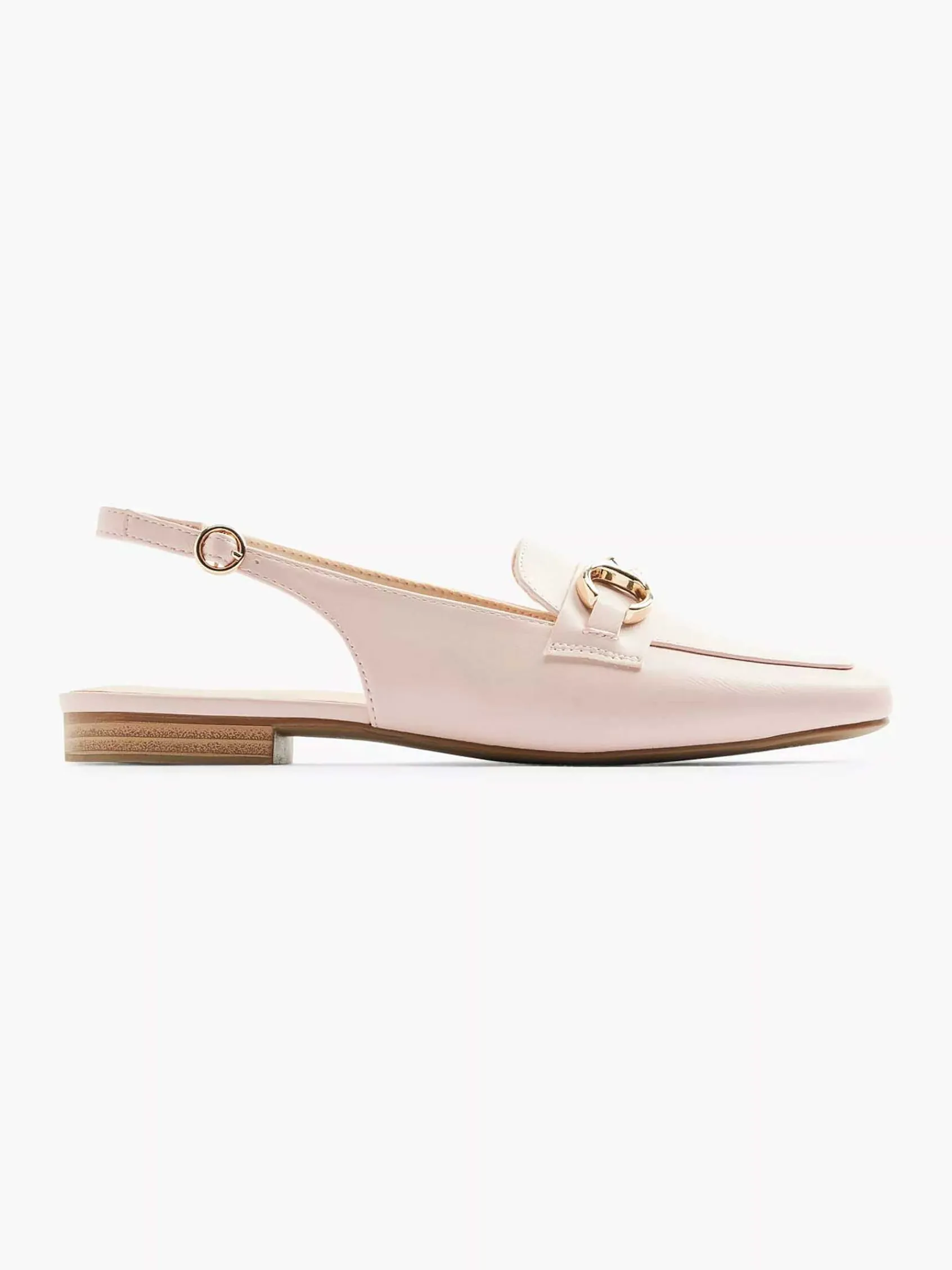 Graceland Pumps-Roze Slingback Sierketting