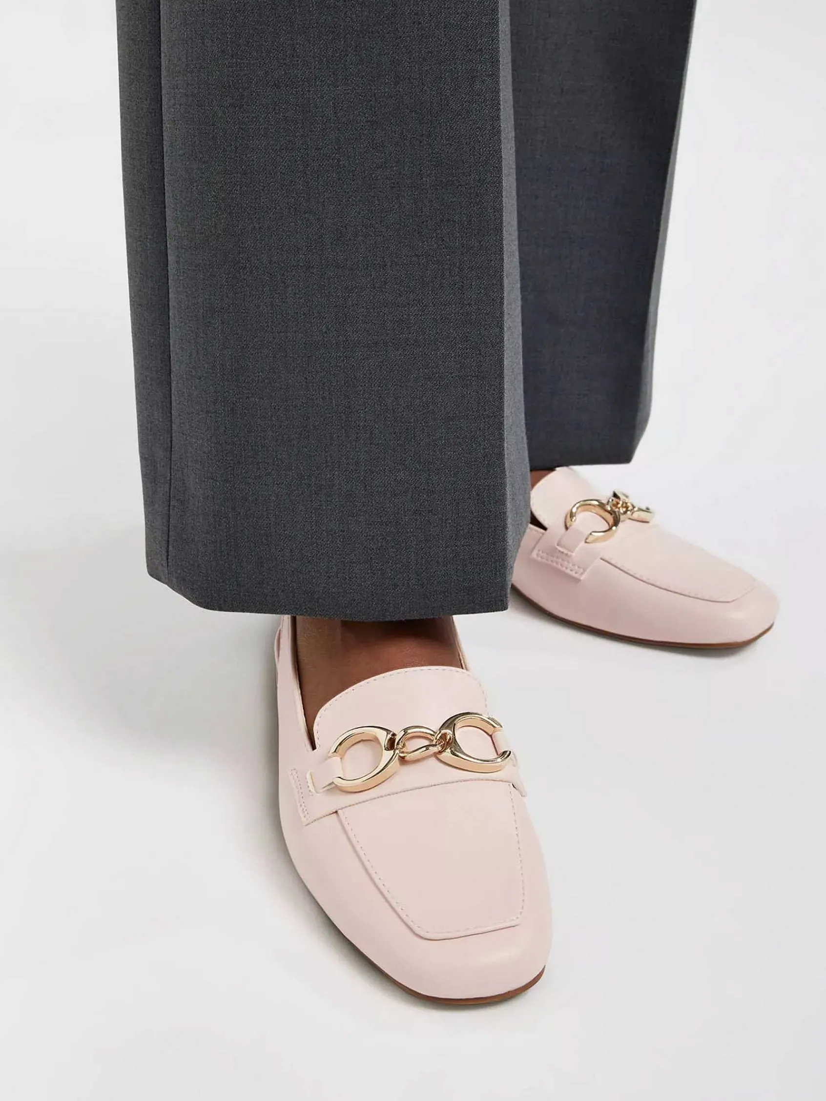 Graceland Pumps-Roze Slingback Sierketting