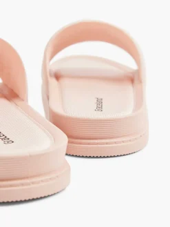 Oxmox Slippers-Roze Slipper Doorgestikt