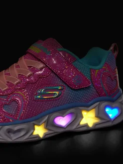 Skechers Jongensschoenen-Roze Sneaker Lichtjes