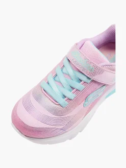 Skechers Babyschoenen-Roze Sneaker Lichtjes