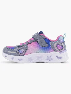 Skechers Babyschoenen-Roze Sneaker Lichtjes