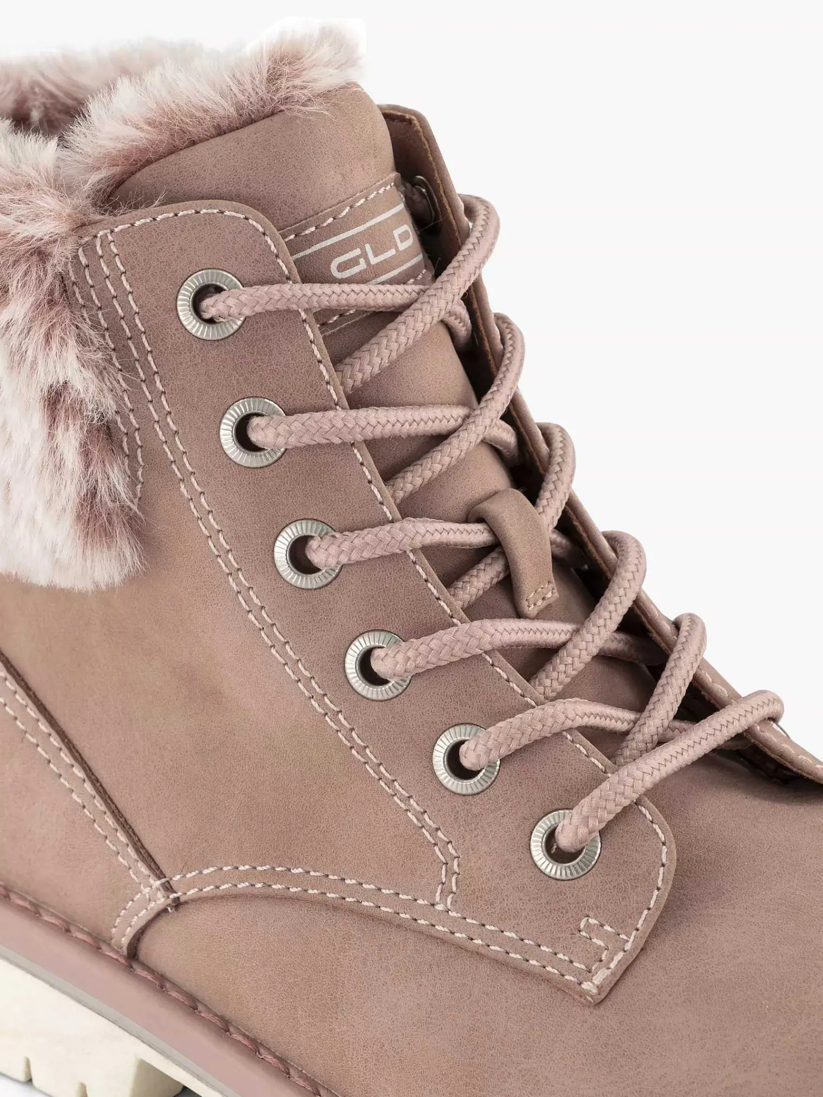 Graceland Jongensschoenen-Roze Veterboot