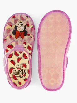 Minnie Mouse Babyschoenen-Roze Waterschoen Riempje