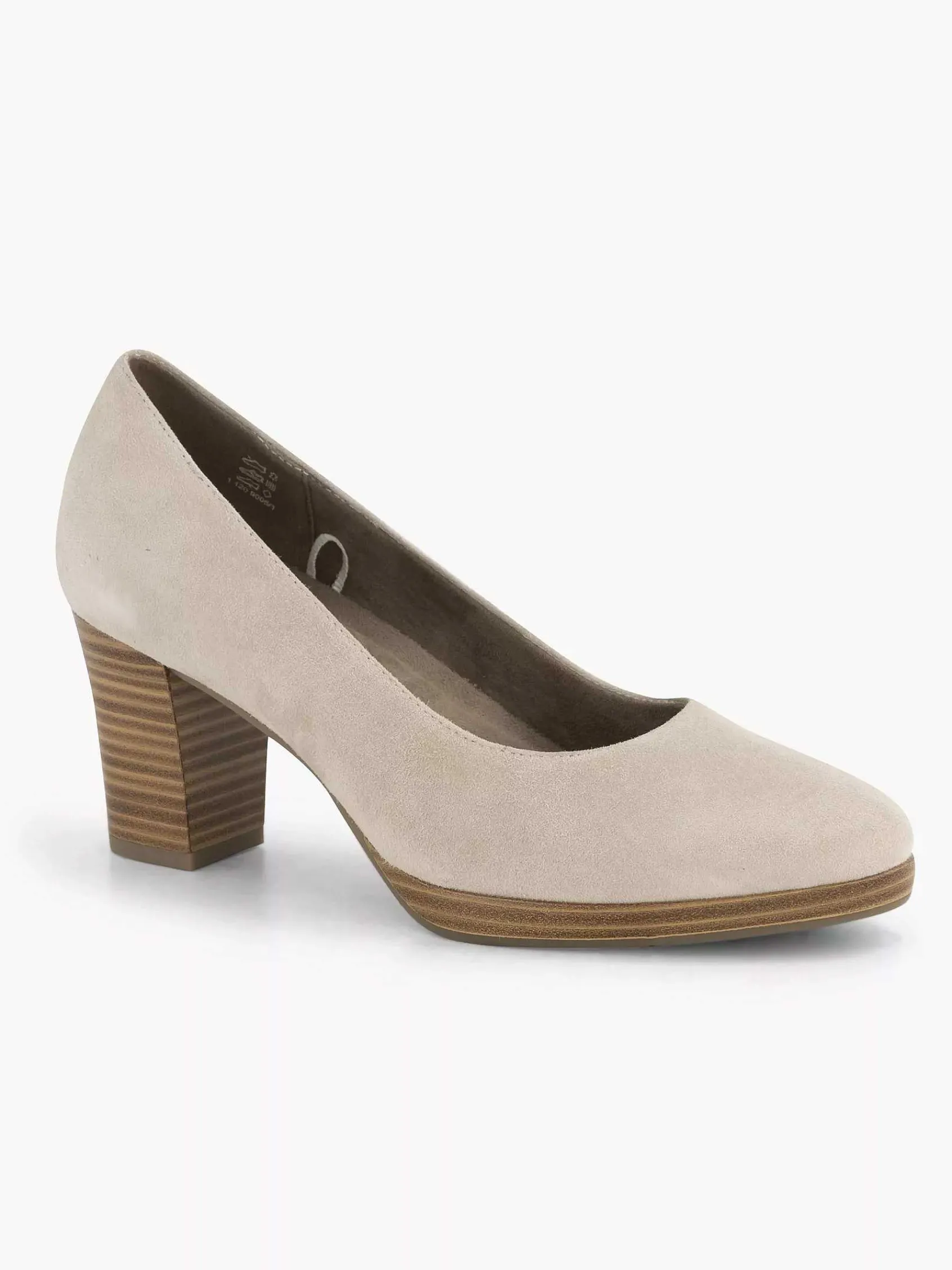Medicus Comfort Schoenen-Taupe Beige Comfort Pump