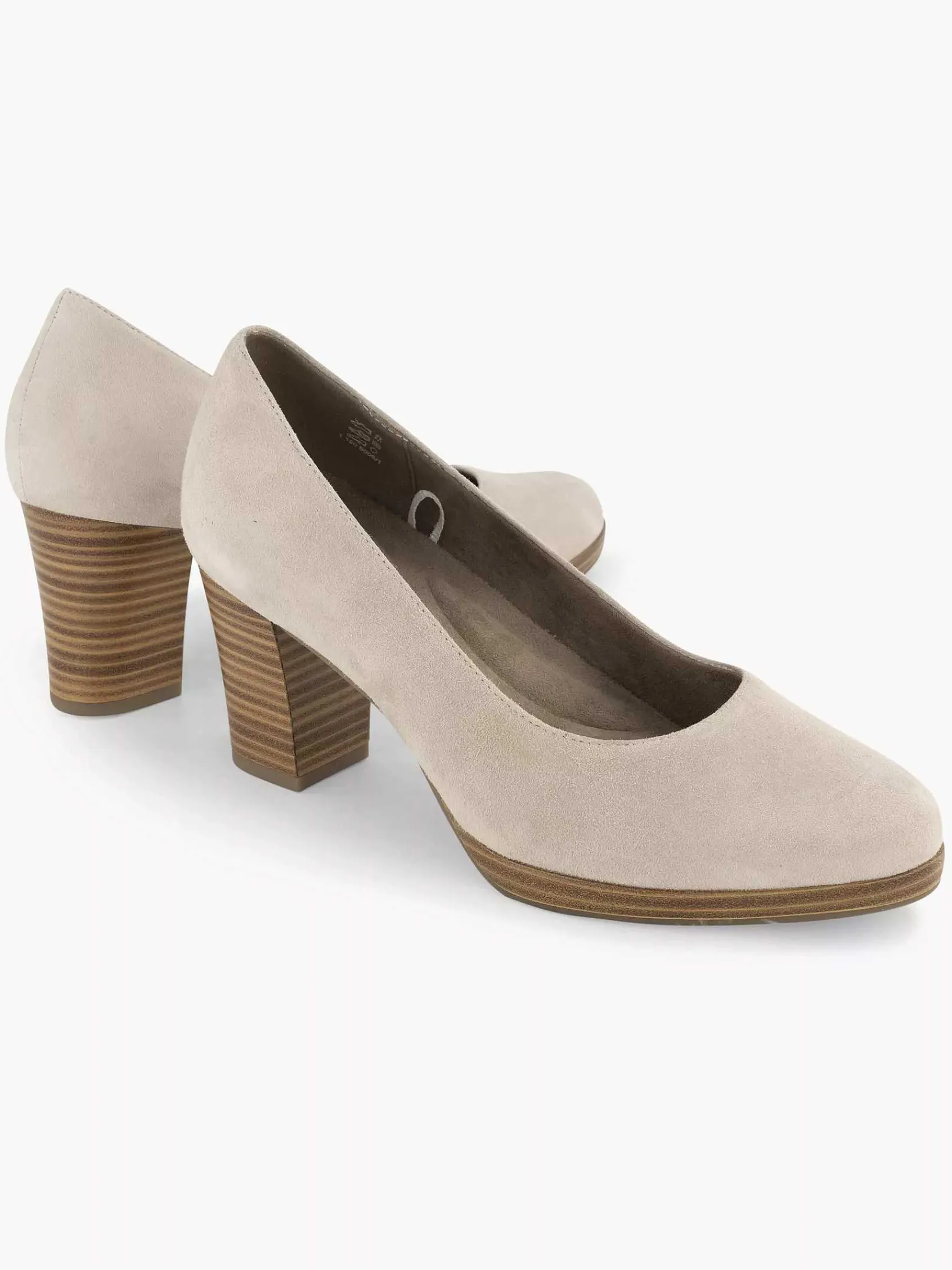Medicus Comfort Schoenen-Taupe Beige Comfort Pump