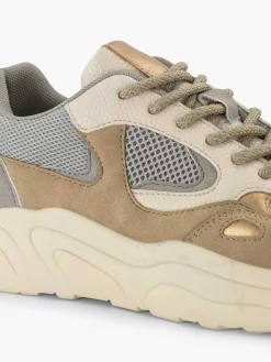 Oxmox Sneakers-Taupe Chunky Sneaker