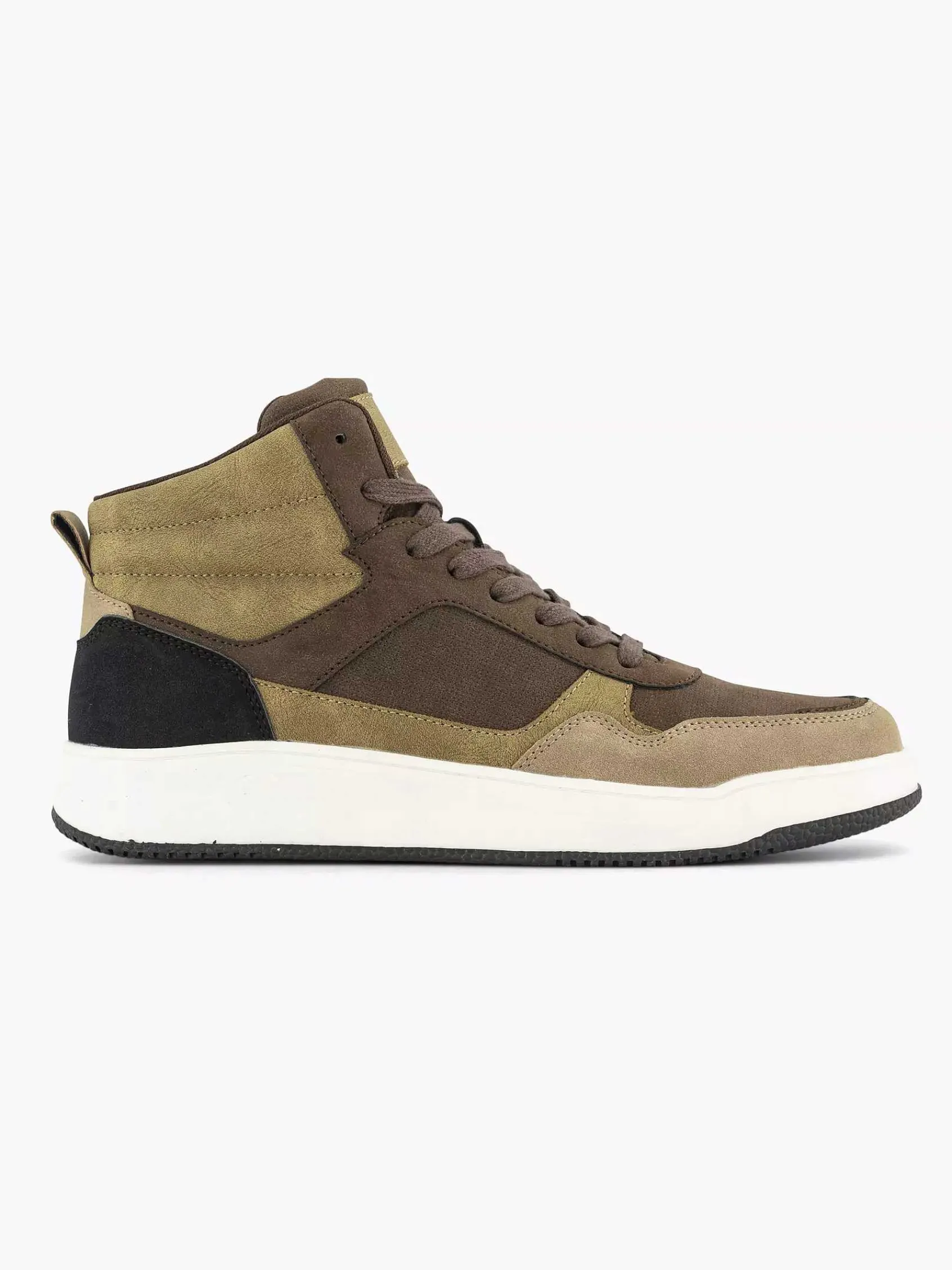 Memphis One Sneakers-Taupe Hoge Sneaker