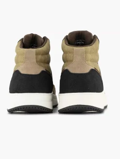 Memphis One Sneakers-Taupe Hoge Sneaker