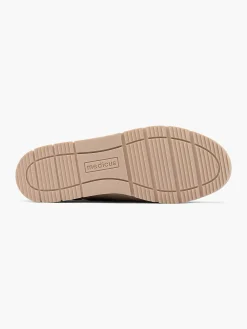Medicus Comfort Schoenen-Taupe Leren Sneaker