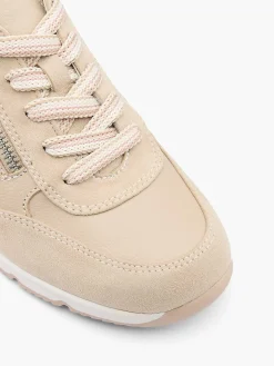 Medicus Comfort Schoenen-Taupe Leren Sneaker