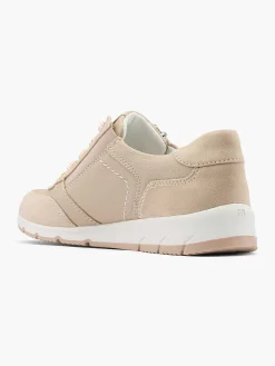 Medicus Comfort Schoenen-Taupe Leren Sneaker