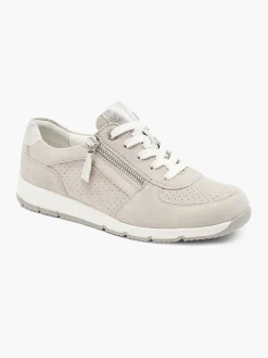 Medicus Comfort Schoenen-Taupe Leren Sneaker