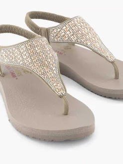 Skechers Sandalen-Taupe Sandaal