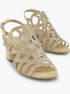 Graceland Sandalen-Taupe Sandalette