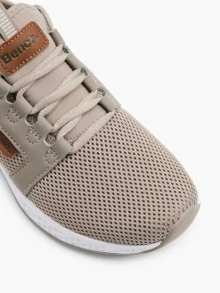 Bench Sneakers-Taupe Sneaker Memory Foam