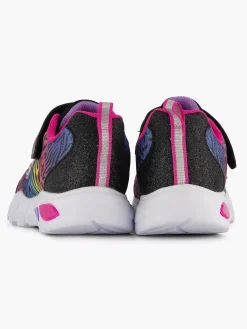 Skechers Jongensschoenen-Veelkleurige Sneaker Lichtjes
