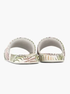 Blue Fin Jongensschoenen-Wit/ Groene Slipper Bladeren