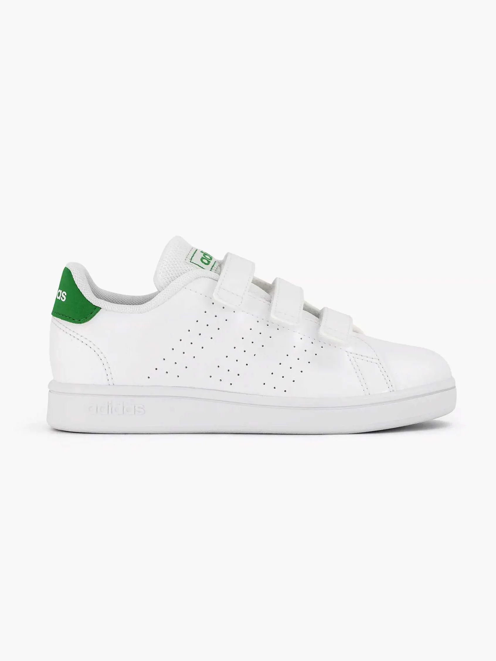 adidas Jongensschoenen-Witte Advantage Cf C