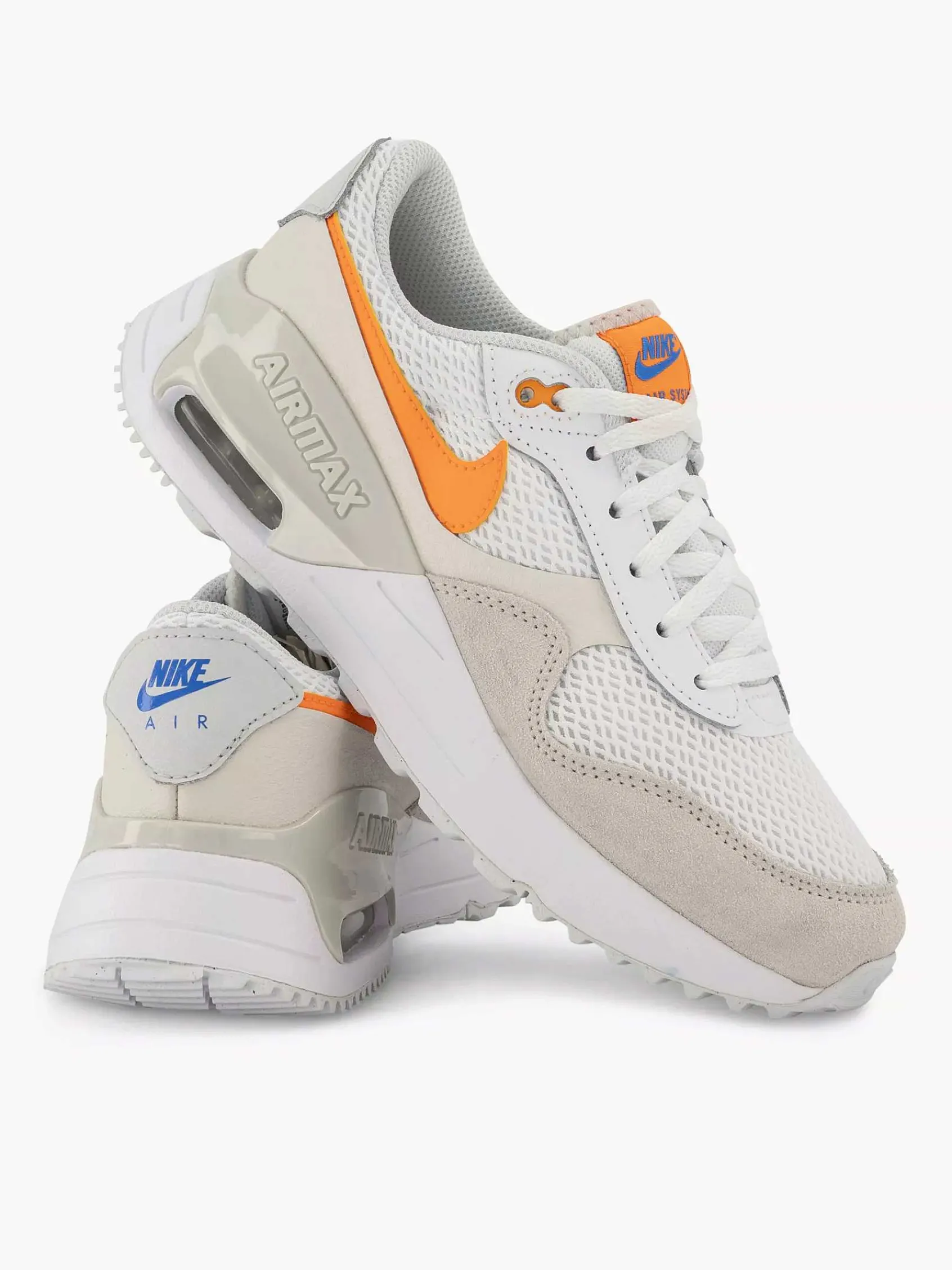 Nike Jongensschoenen-Witte Air Max Systm