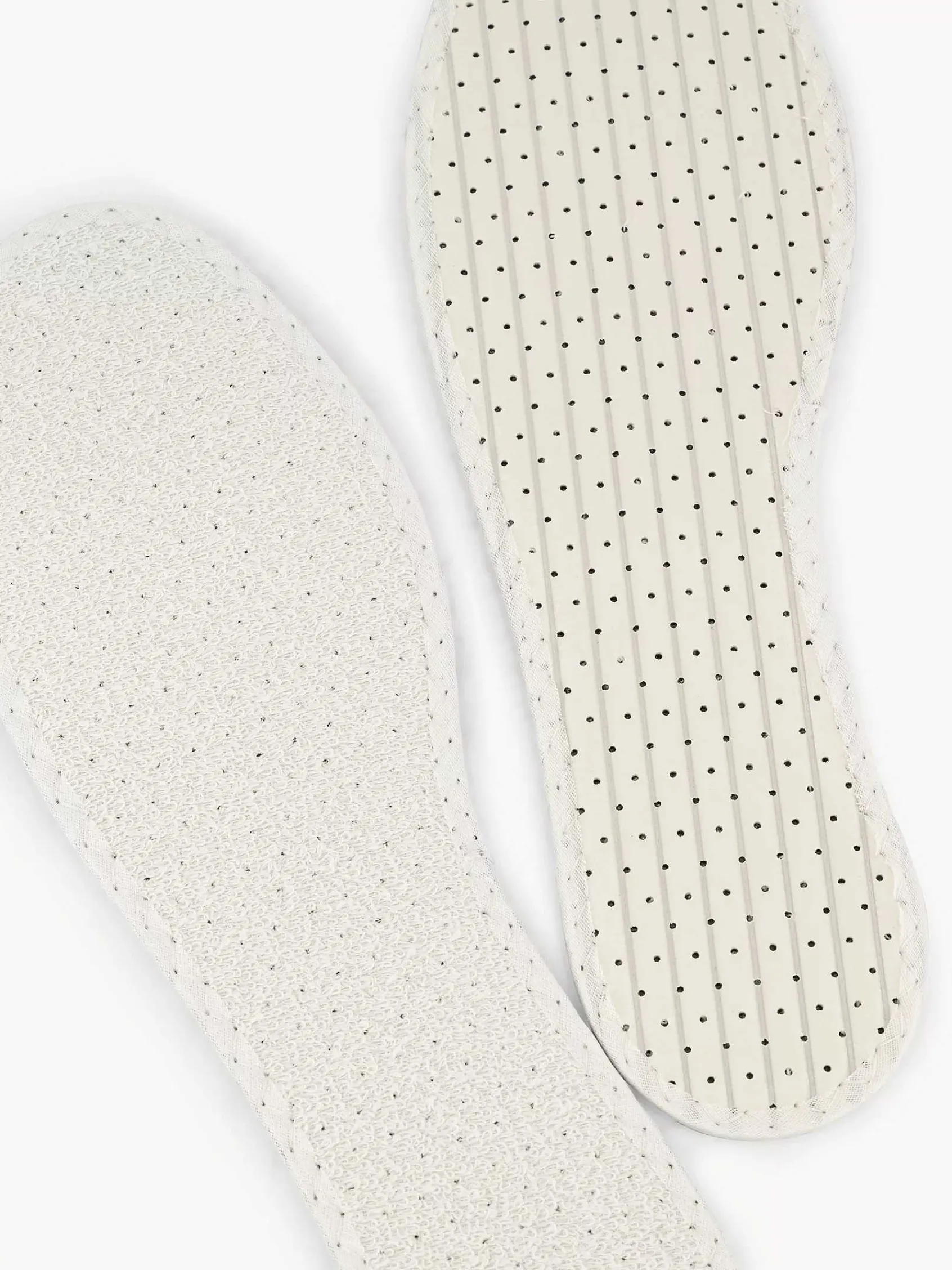 vanHaren Jongensschoenen-Witte Badstof Zool 31-32