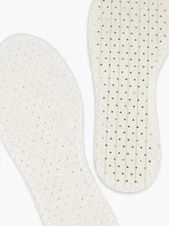 vanHaren Jongensschoenen-Witte Badstof Zool 35-36
