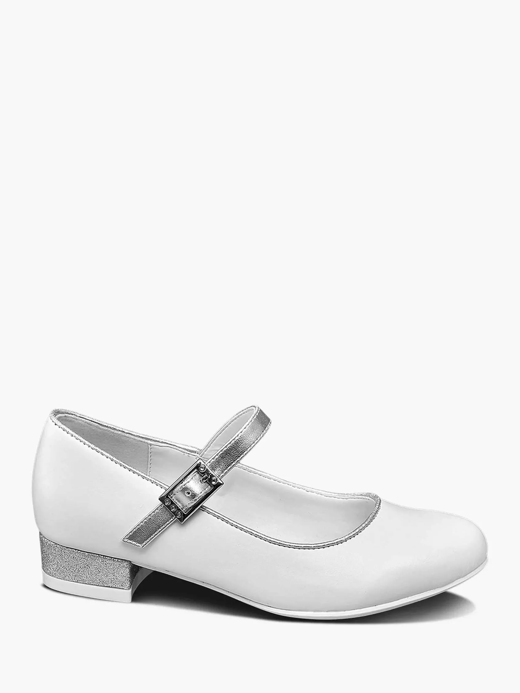 Graceland Jongensschoenen-Witte Ballerina Gesp