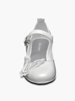 Graceland Babyschoenen-Witte Ballerina Vlinder