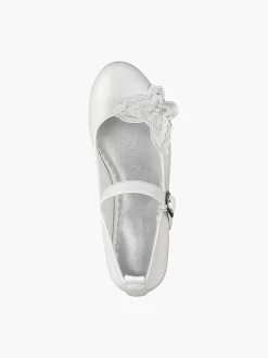 Graceland Babyschoenen-Witte Ballerina Vlinder