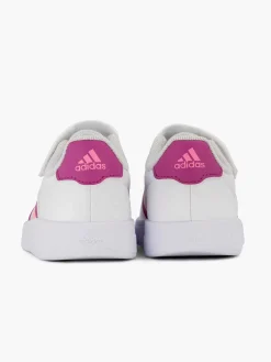 adidas Jongensschoenen-Witte Breaknet 2.0 El K