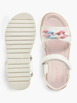 Esprit Jongensschoenen-Witte Chunky Sandaal Sierketting