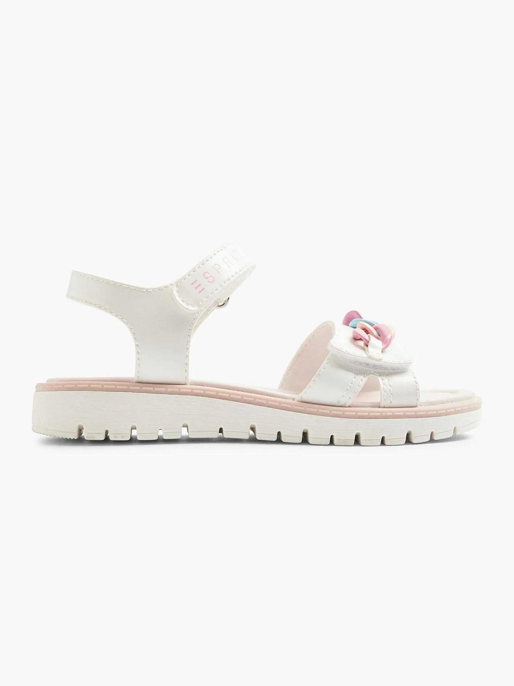 Esprit Jongensschoenen-Witte Chunky Sandaal Sierketting