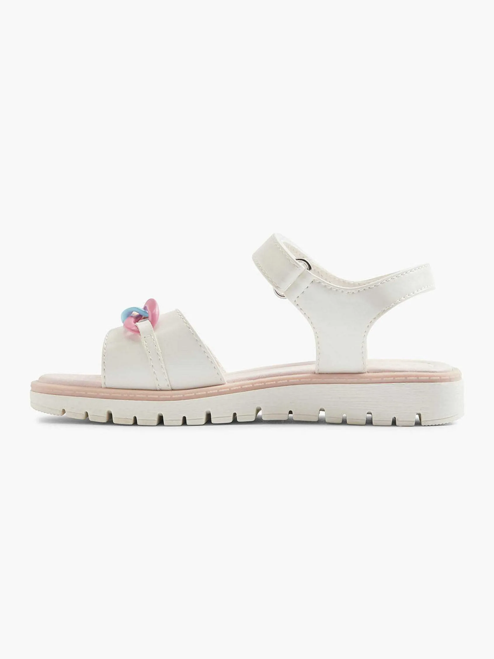 Esprit Jongensschoenen-Witte Chunky Sandaal Sierketting