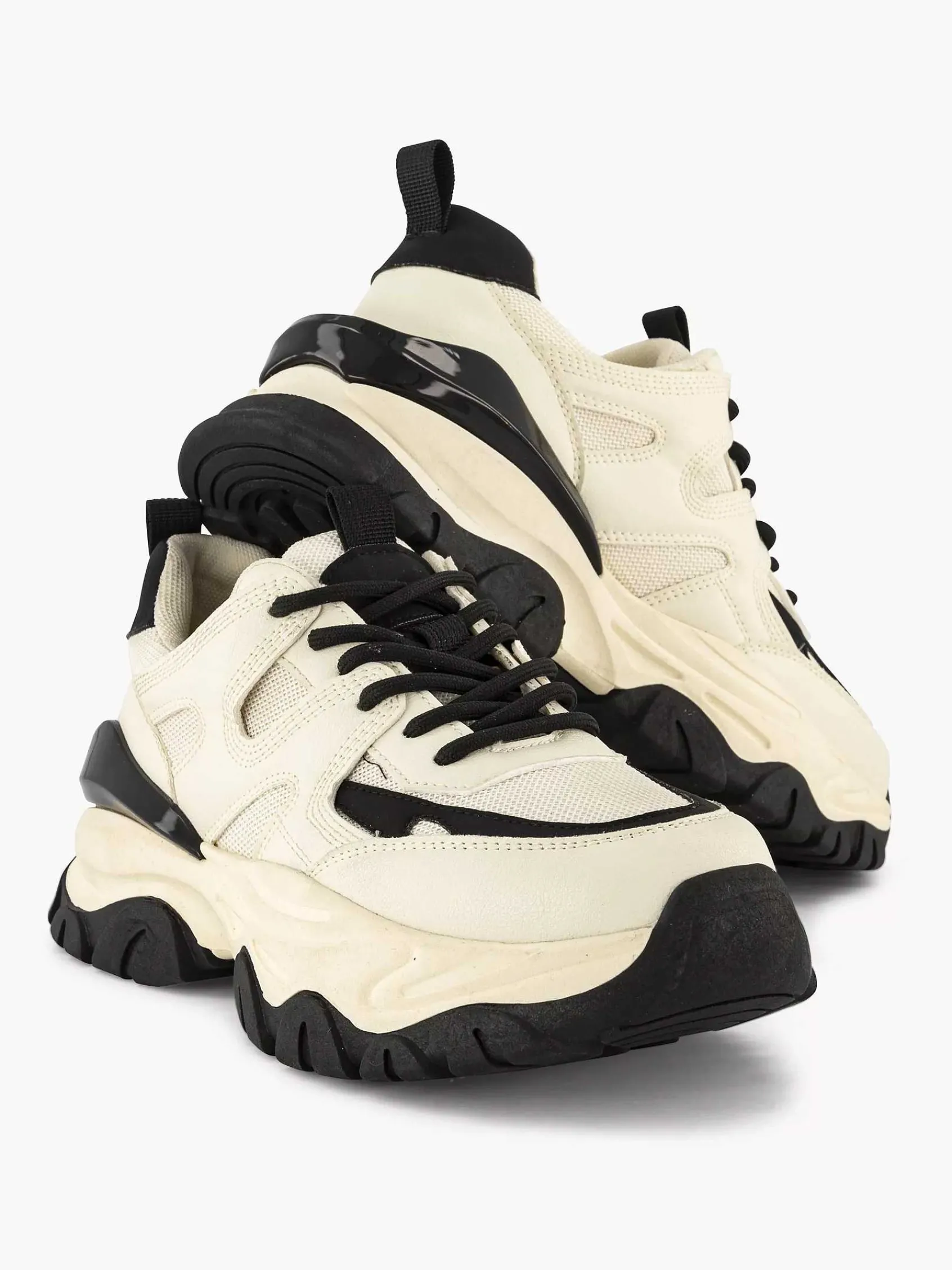 Oxmox Sneakers-Witte Chunky Sneaker