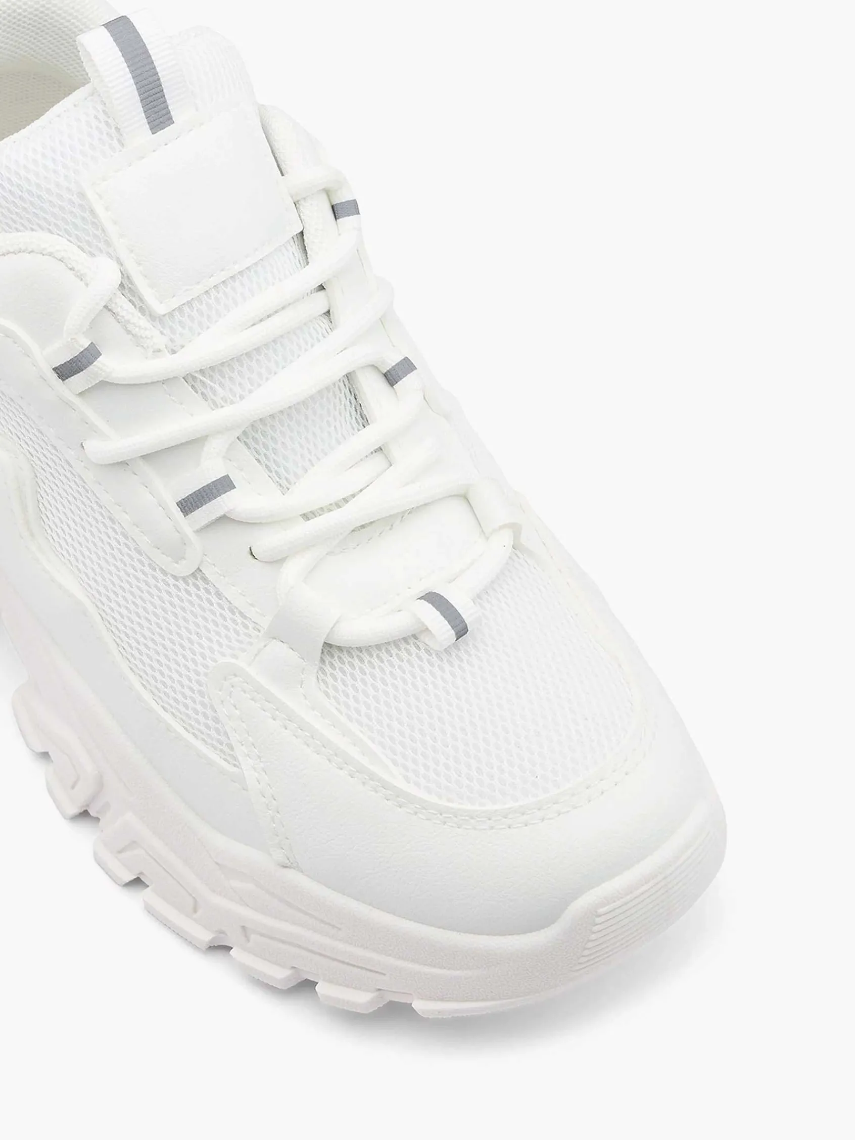 Oxmox Sneakers-Witte Chunky Sneaker