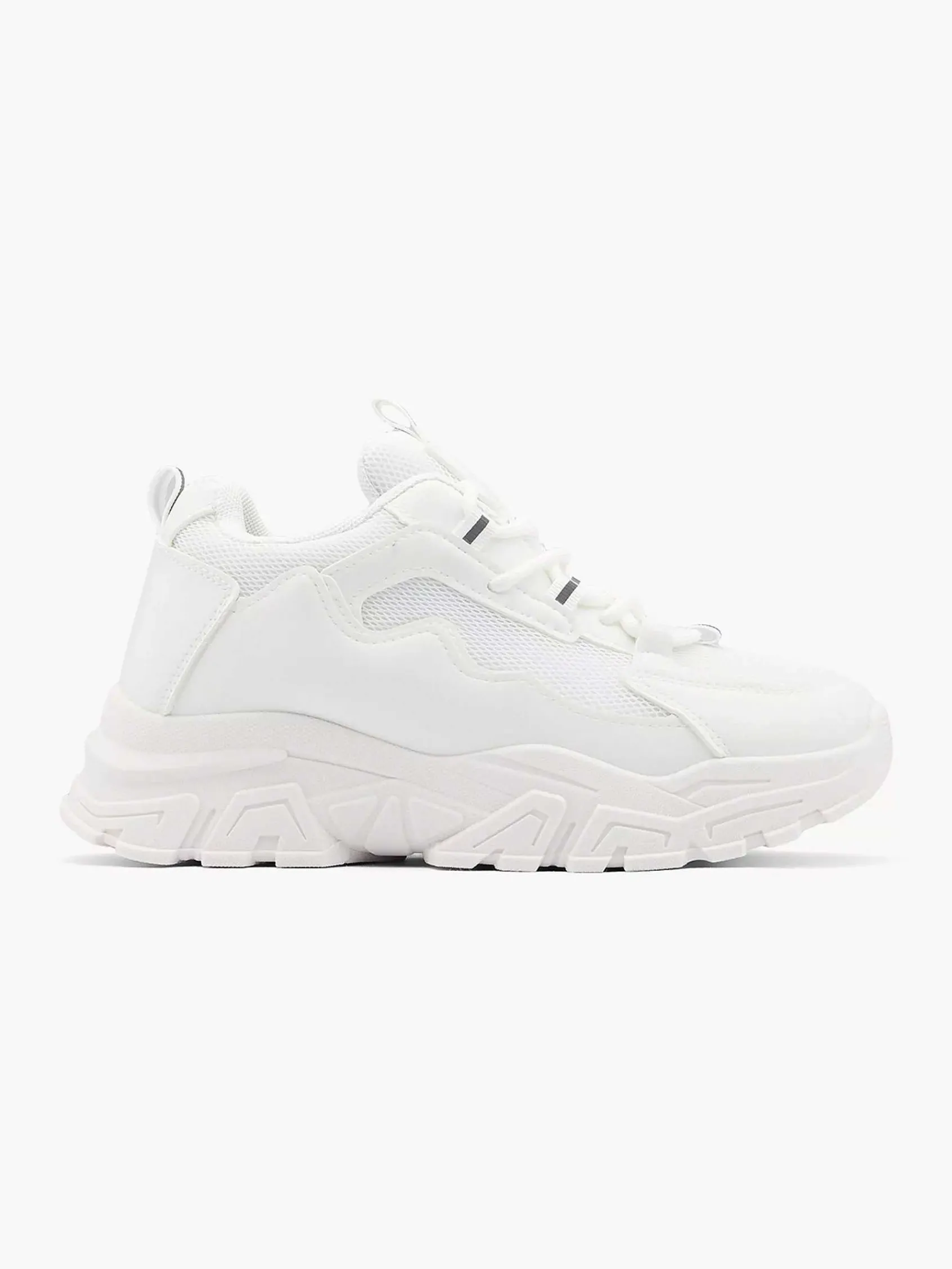Oxmox Sneakers-Witte Chunky Sneaker
