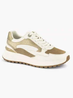 Graceland Sneakers-Witte Chunky Sneaker Glitter