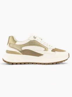 Graceland Sneakers-Witte Chunky Sneaker Glitter