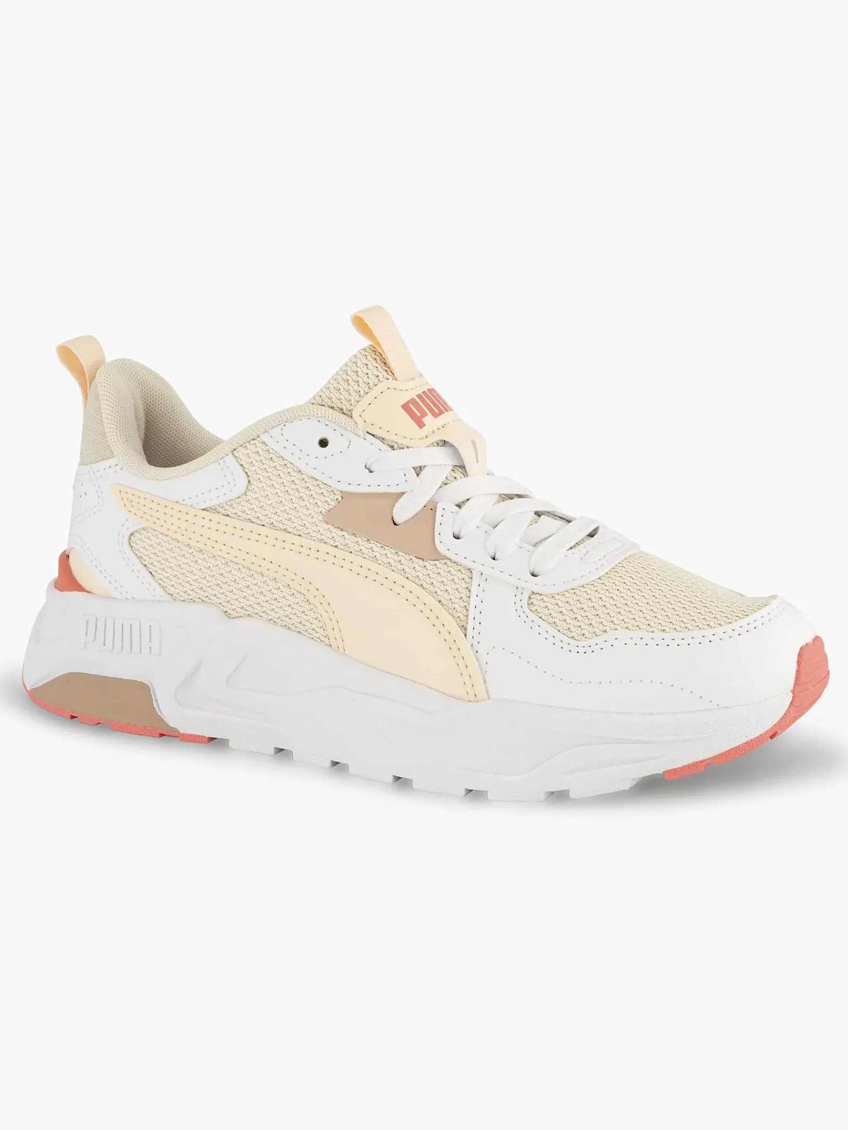 Puma Sneakers-Witte Chunky Sneaker Trinity Lite