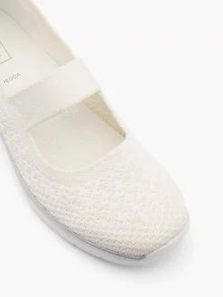 Easy Street Comfort Schoenen-Witte Comfort Instapper